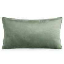 Zamatový vankúš GAJA 30x50 cm - olivová